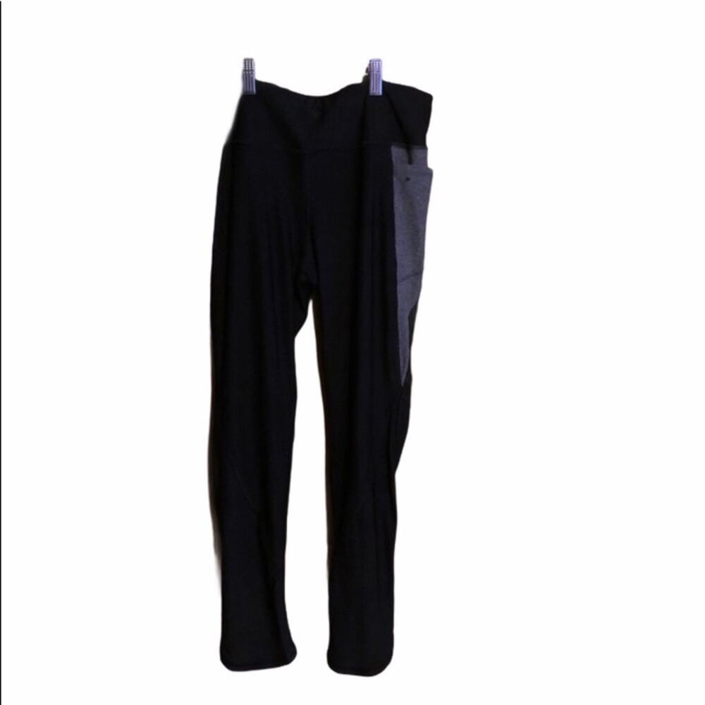 Gottex High Rise Exercise Leggings Women’s Medium Gym Yoga Active Long Black